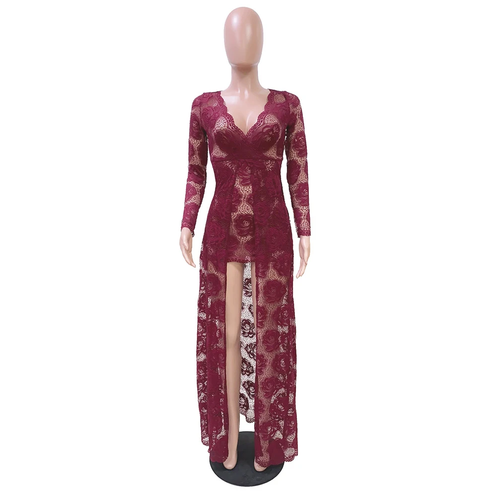 Title 6, Spring European and American lace womens cloth...