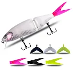 Luya Floating Multi-Section Schwimmköder Hartköder für Bass, Raw Bait, Dog Bait, Mehrteilig. Realistische Aktion, fängt Fische! — foto 2