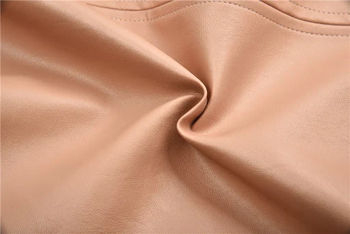 Title 6, Slim leather high waist midi skirt for a flatte...