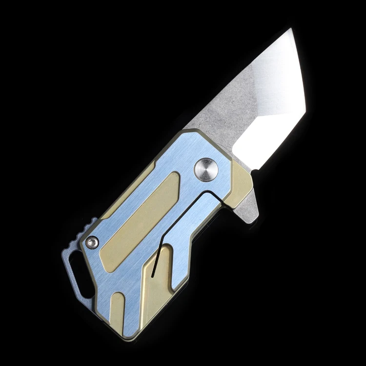 Titanium Alloy Folding Knife S35VN Outdoor Self-defense Portable High Hardness Mini Folding Knife for everyday carry. — photo 3