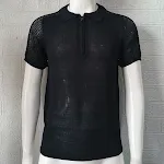 Sommer Strick-Top für Herren, Slim Fit. Leichter, atmungsaktiver Pullover für warme Tage. Modernes Design und hoher Tragekomfort. Perfekt für den Sommer. — foto 8