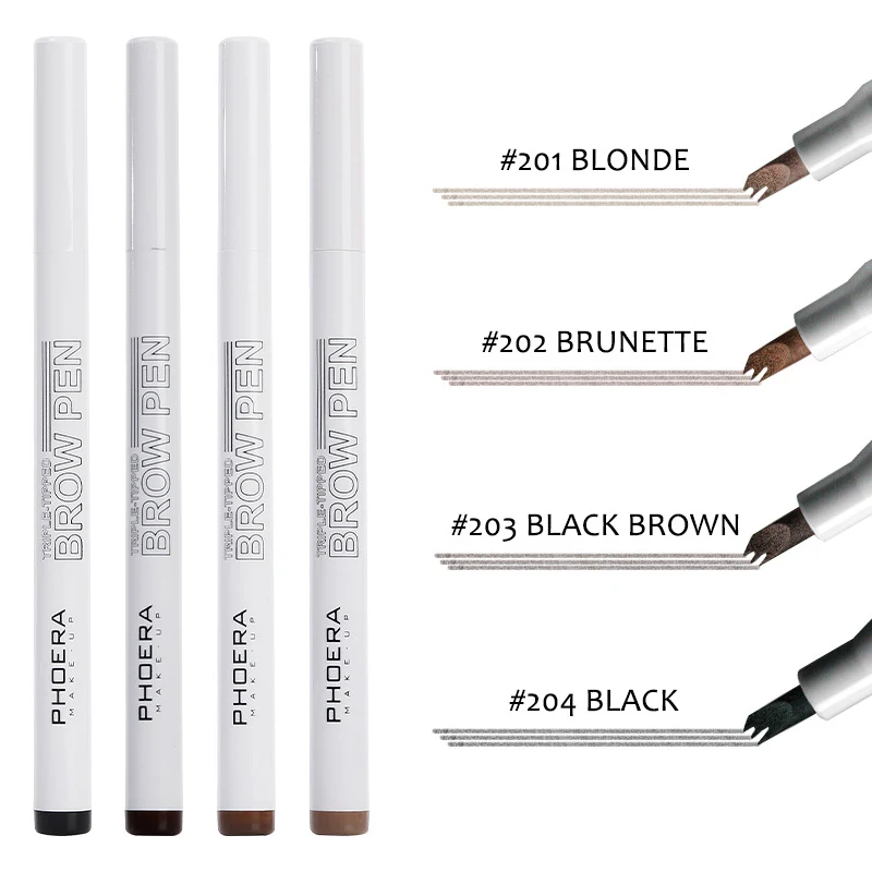 Title 7, Creative Three Comb Eyebrow Pencil. Define, fil...