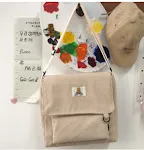 Beige ribbon pendant