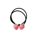 Simple Girl Erdbeer Student Cartoon Frucht Haargummi, ein süßes und praktisches Haaraccessoire für Schülerinnen, perfekt für Zöpfe und mehr. — foto 2