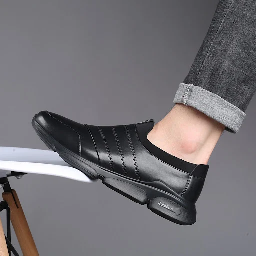 Title 4, Heren sport casual slip-on schoenen in grote ma...